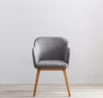 Heim Studio Fuji Kursi Makan Abu-abu - Image 3