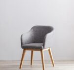 Heim Studio Fuji Kursi Makan Abu-abu - Image 4