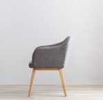 Heim Studio Fuji Kursi Makan Abu-abu - Image 5