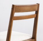 Heim Studio GOZO Kursi Makan Walnut Krem - Image 5