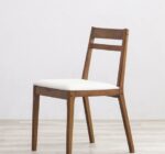 Heim Studio GOZO Kursi Makan Walnut Krem - Image 3