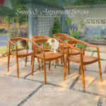 Kursi Makan Natural - Image 2