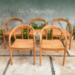 Kursi makan aster minimalis modern - Lanawoden.id