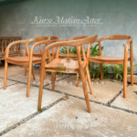 Kursi makan aster minimalis modern - Lanawooden.id