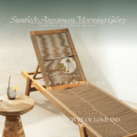 Sunbed Lounger Anyaman Jati Morning Glory - Lanawooden.id