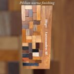 Piliha warna finishing kayu jati dari Lanawooden.id