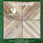 Contoh gambar parquet lantai kayu jati solid