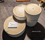 Coffee table minimalis modern kayu kode sku ET 0004 – Lanawooden.id ( end table , stools , bed side )