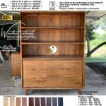 Lemari kayu elegan - pilihan sempurna untuk hunian modern. Lanawooden.id