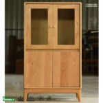 Lemari Kayu Minimalis 2 Pintu | Desain Modern & Berkualitas Tinggi dari Lanawooden.id - CABINET001