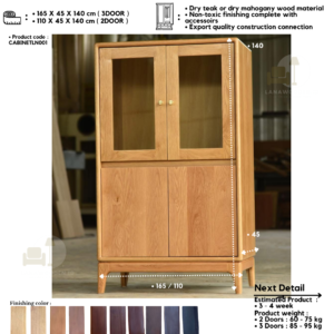 Lemari ruang makan. Lemari dapur