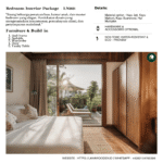 Furniture Interior Kamar Tidur Elegan Paket LN001 by Lanawooden.id - Image 3